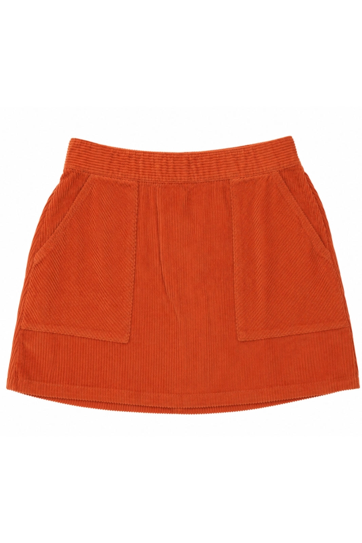 Skirt Majorna Corduroy Cinnamon Orange