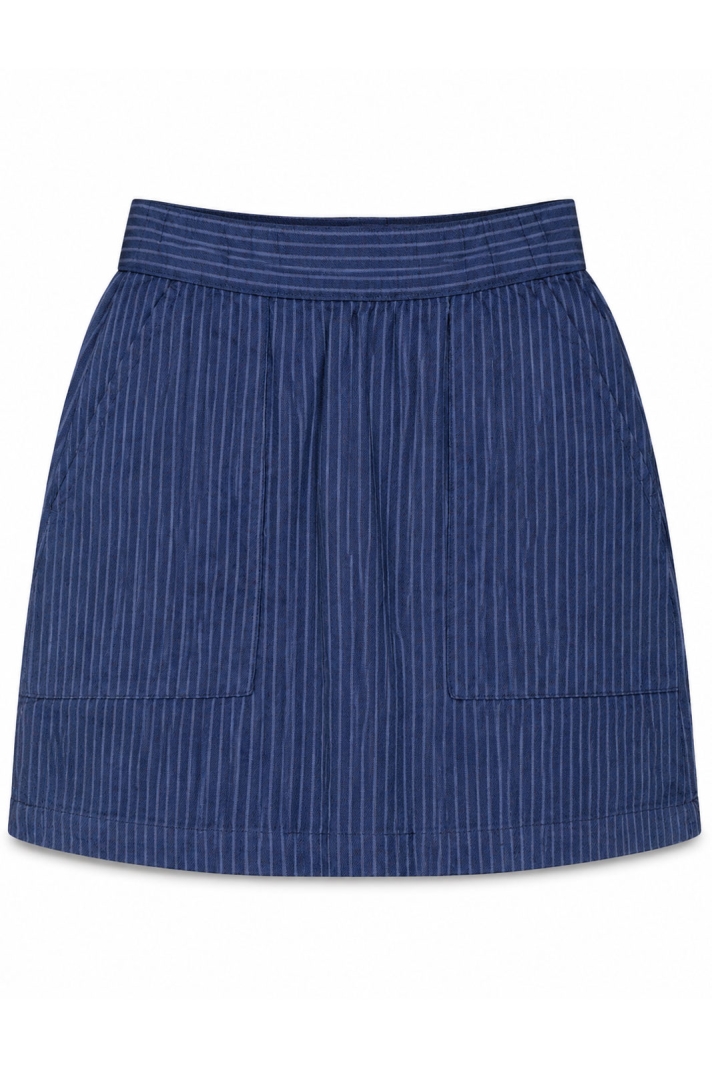 Skirt Majorna Work Stripe Dark Blue
