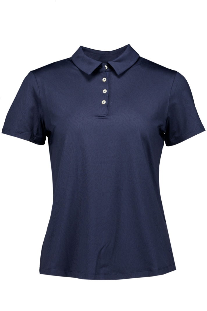 W Mattr Animal Deboss Ss Polo