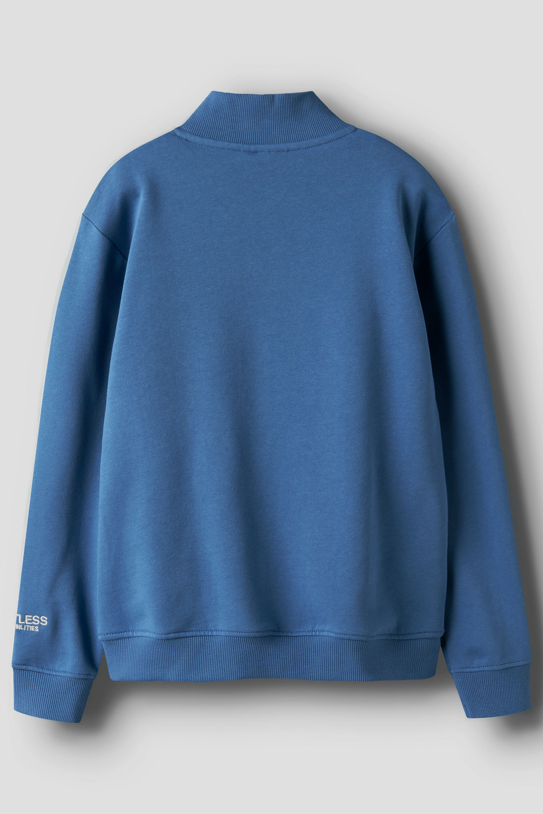 NKMBRYCE LS NREG HALF ZIP SWEAT BRU