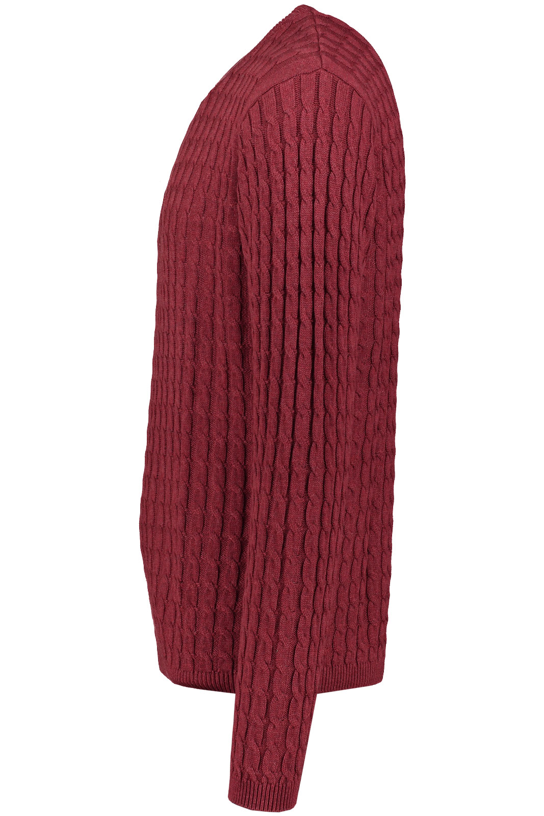 Ap 2552 Round Neck Cable Knit