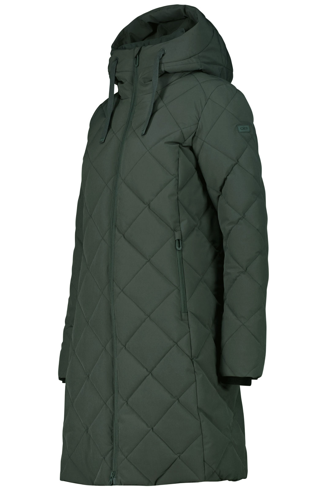 Woman Coat Fix Hood