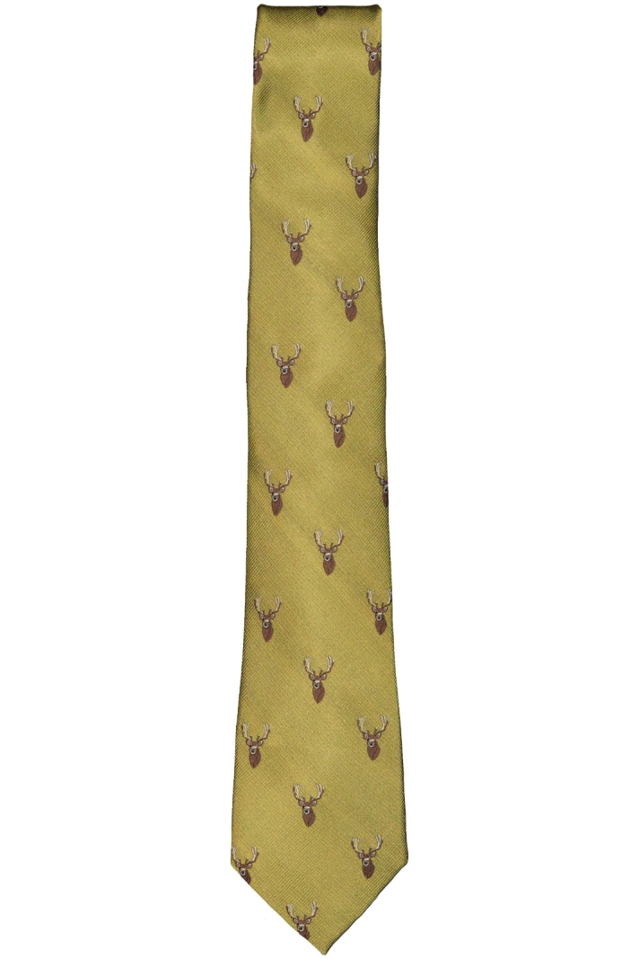Ripon Silk Tie - Deer