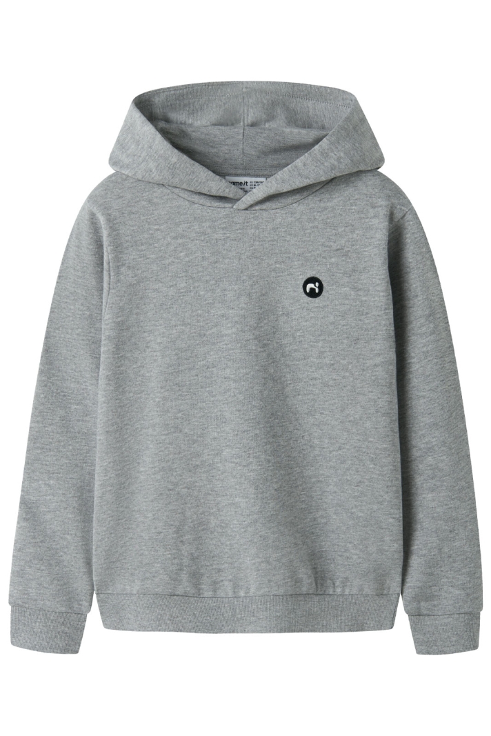 NKMVIMO LS SWEAT W HOOD BRU NOOS