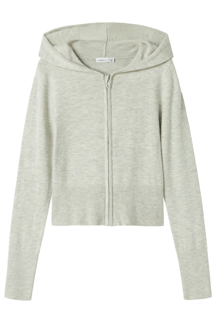 NKFNULLARIA LS SLIM SH KNIT WH