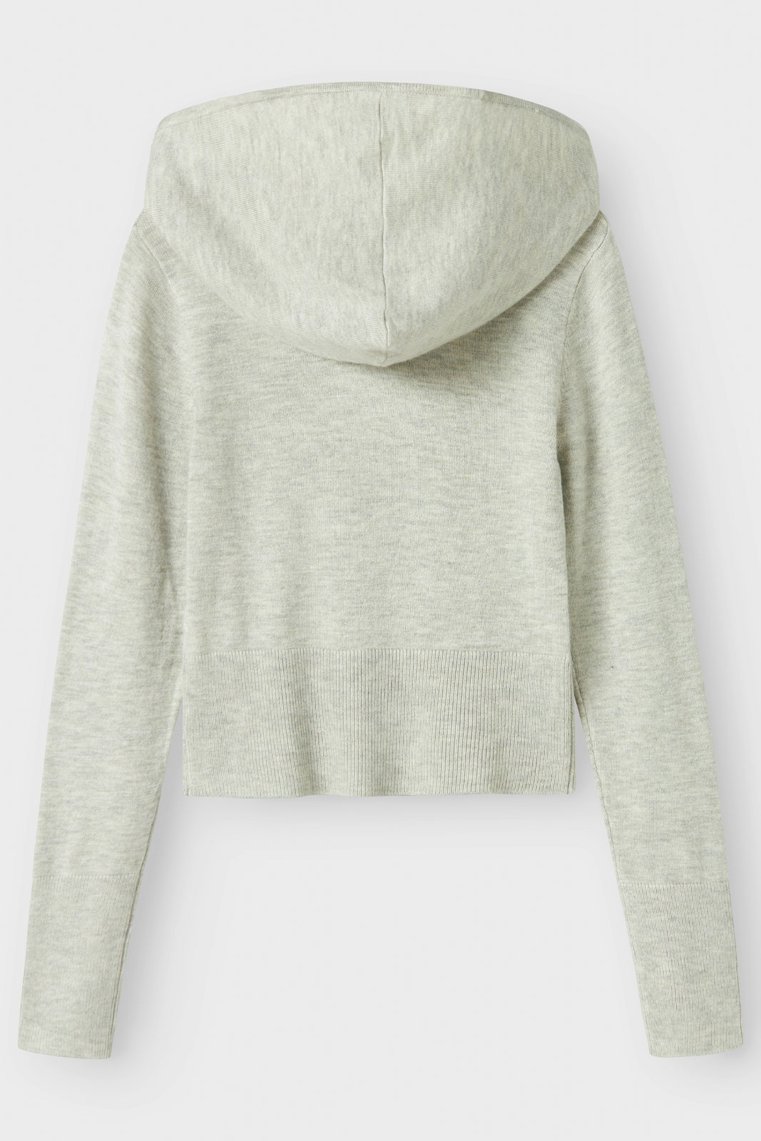 NKFNULLARIA LS SLIM SH KNIT WH