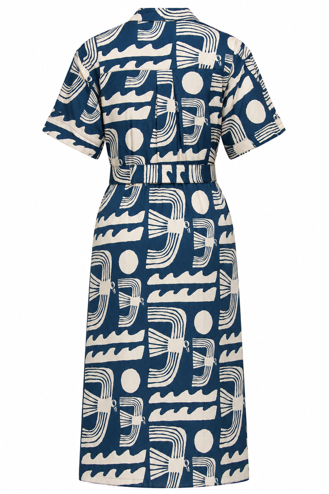 Shirt Dress Orrefors Seagulls Majolica Blue