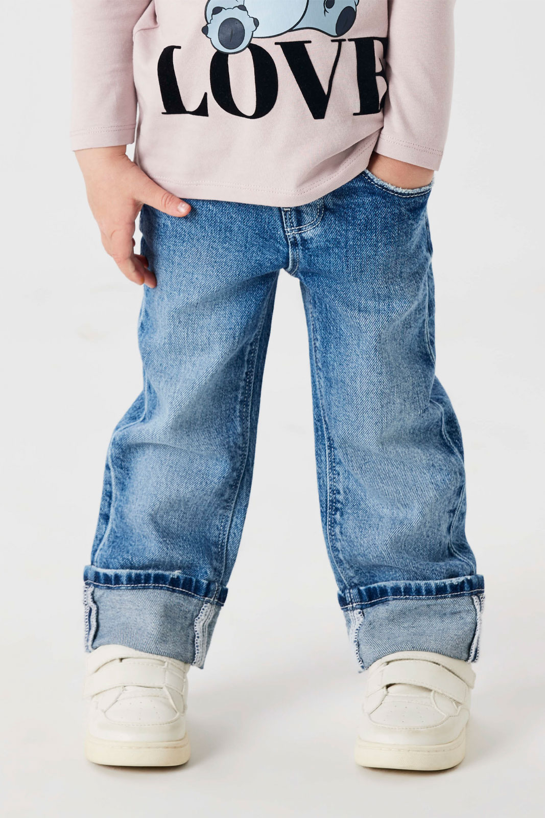 NMFROSE STRAIGHT FOLD JEANS 4224-AZ NOOS