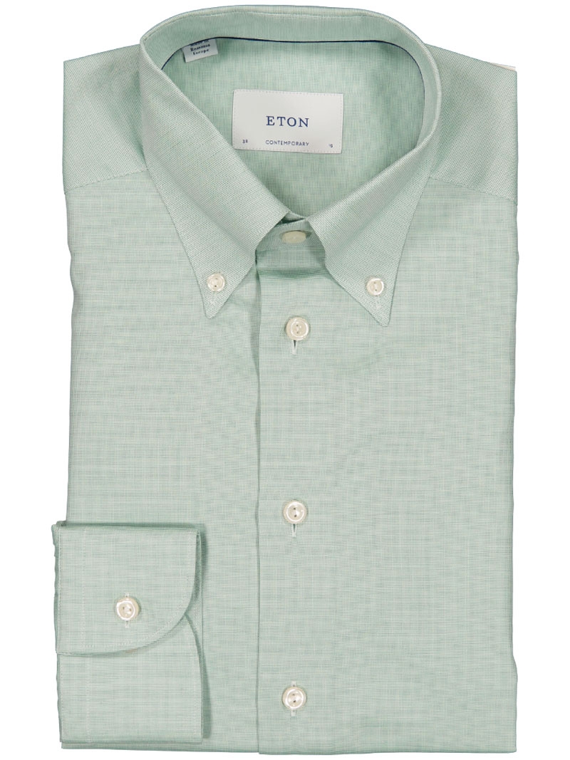Button Down Rounded Single Contemporary