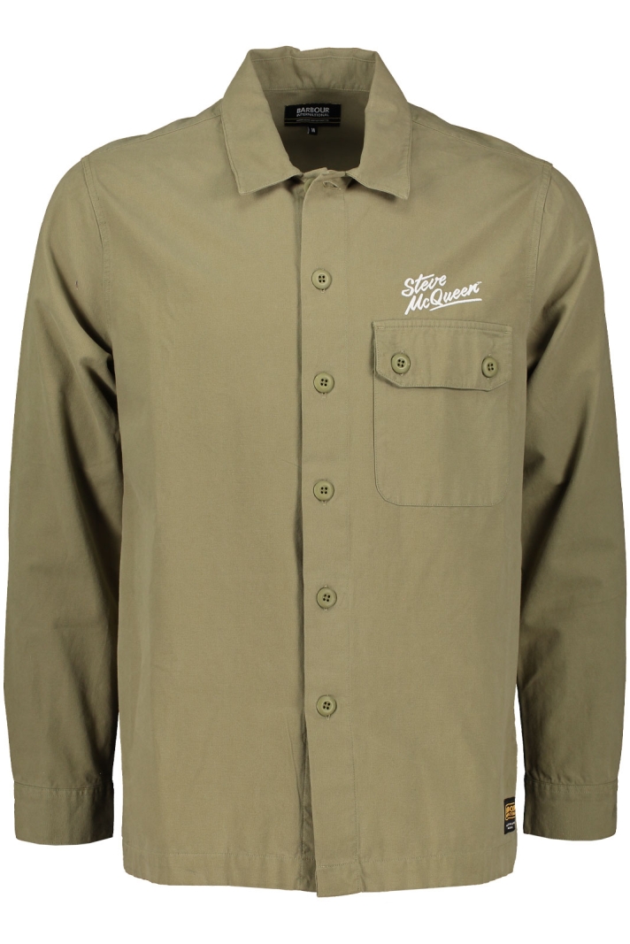 B.Intl Morand Garment Dyed Overshirt