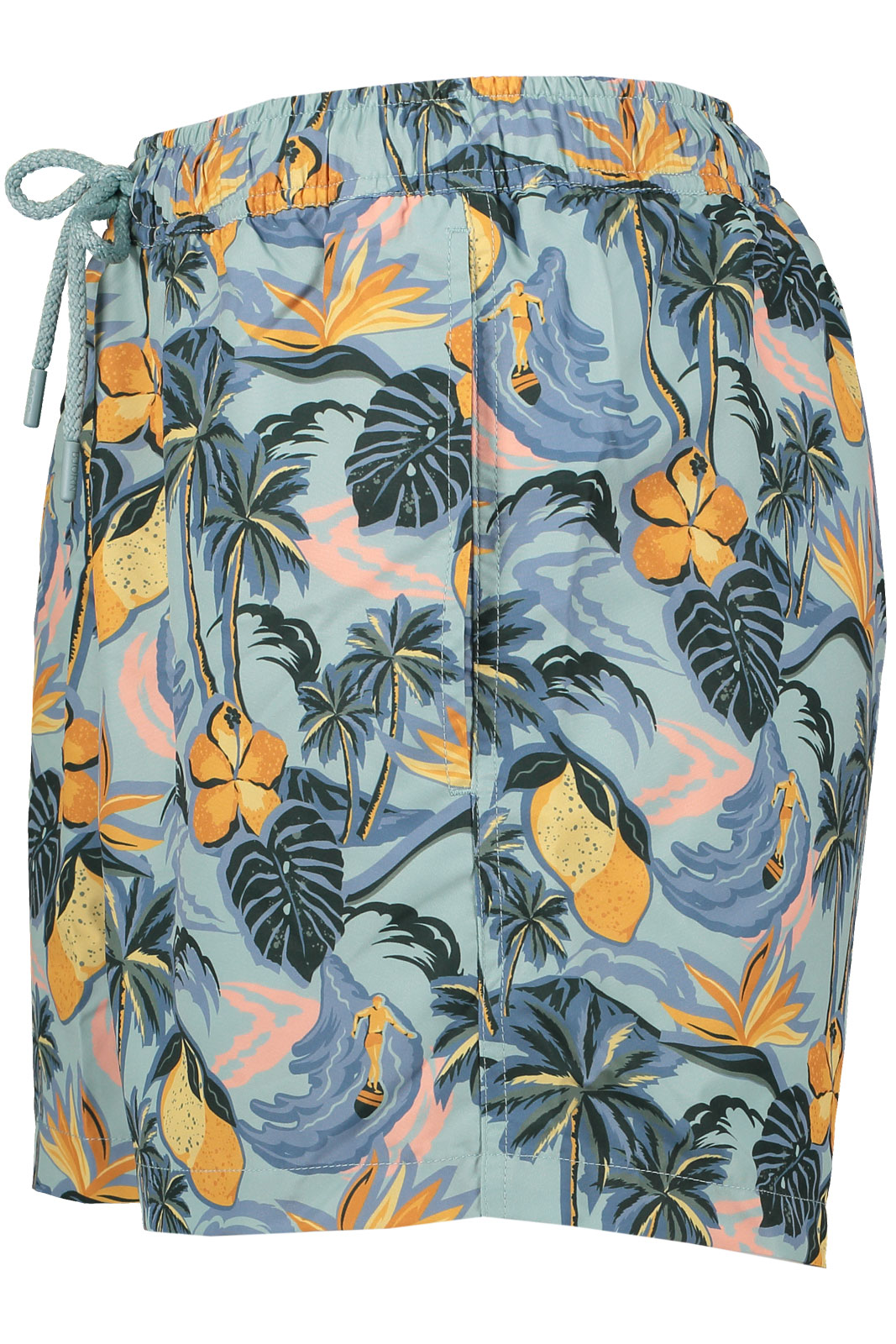 Borg Print Swim Shorts