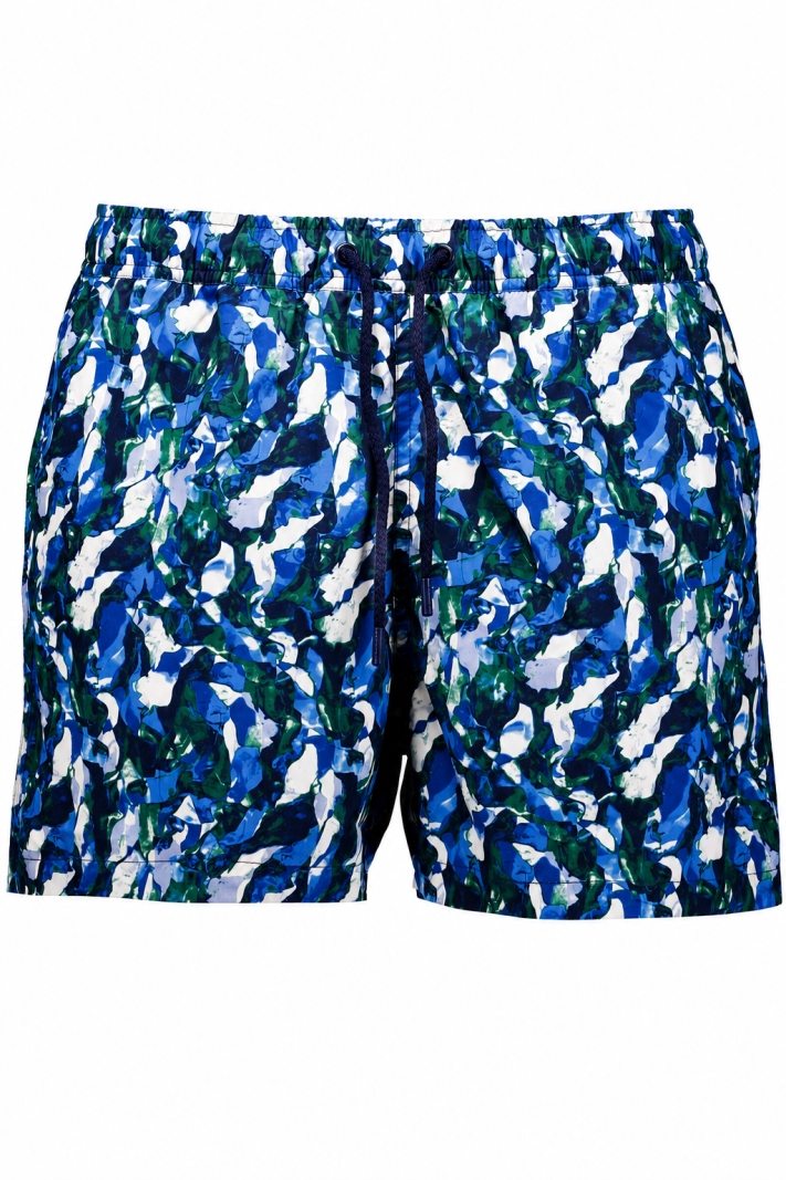 Borg Print Swim Shorts