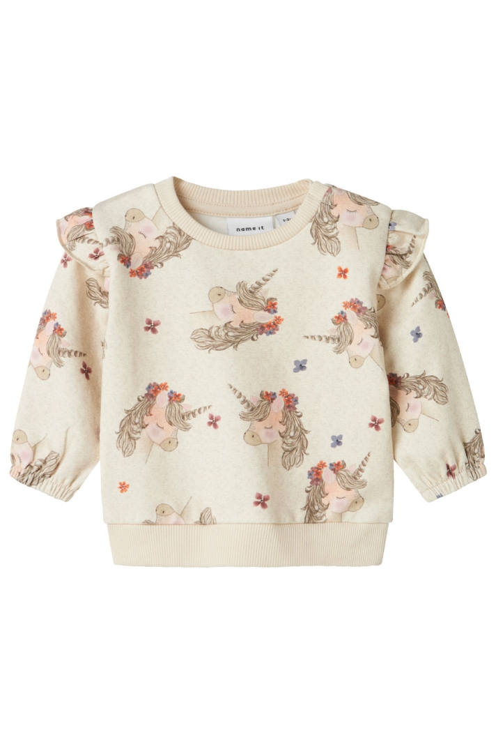 NBFNOISE LS SWEAT BRU