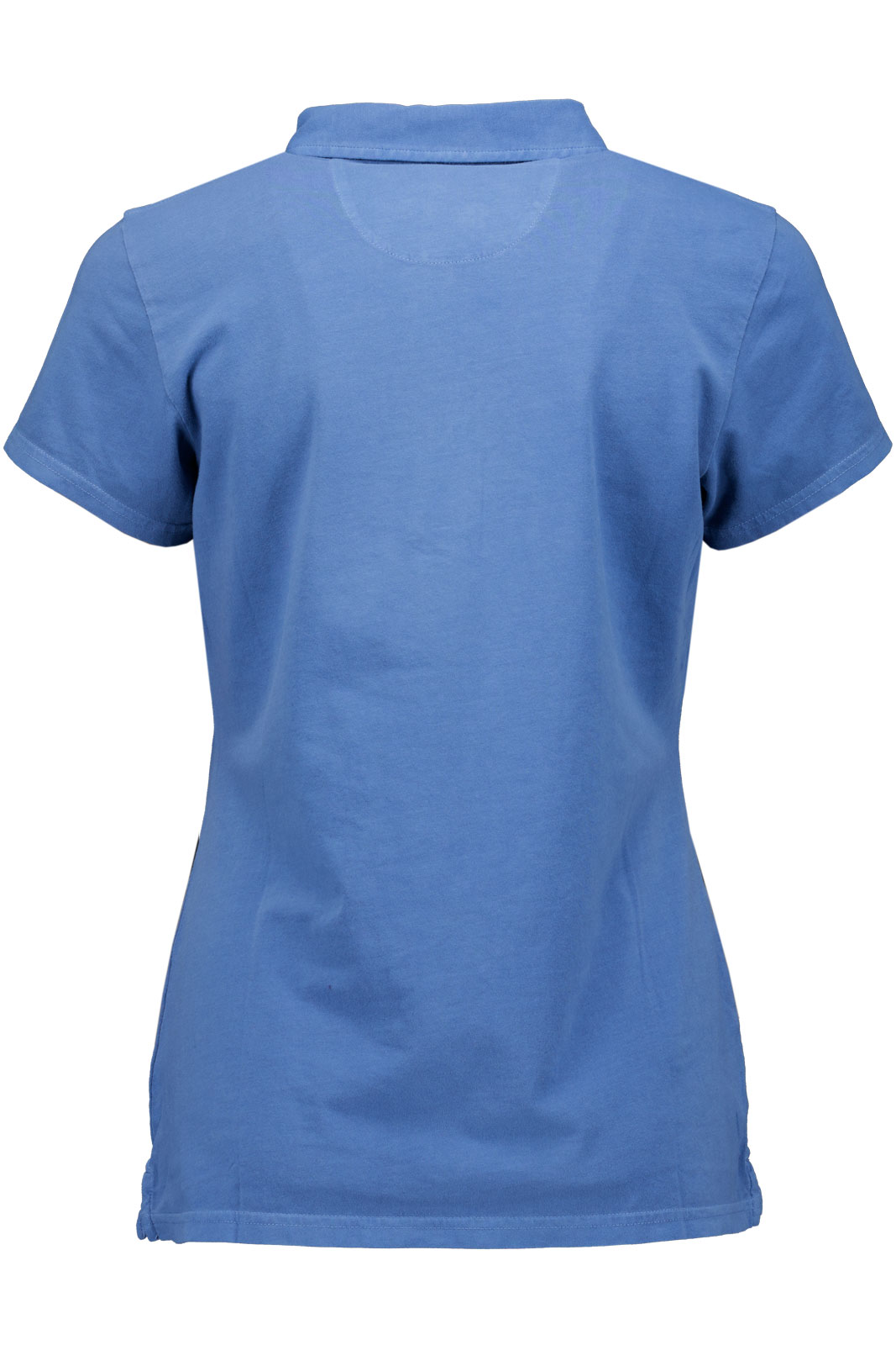 Ladies Ss Faded Jersey Polo