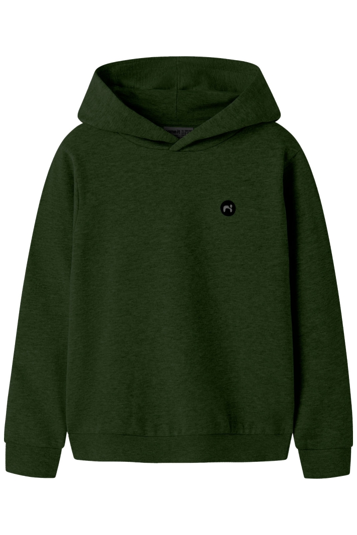 NKMVIMO LS SWEAT W HOOD BRU NOOS
