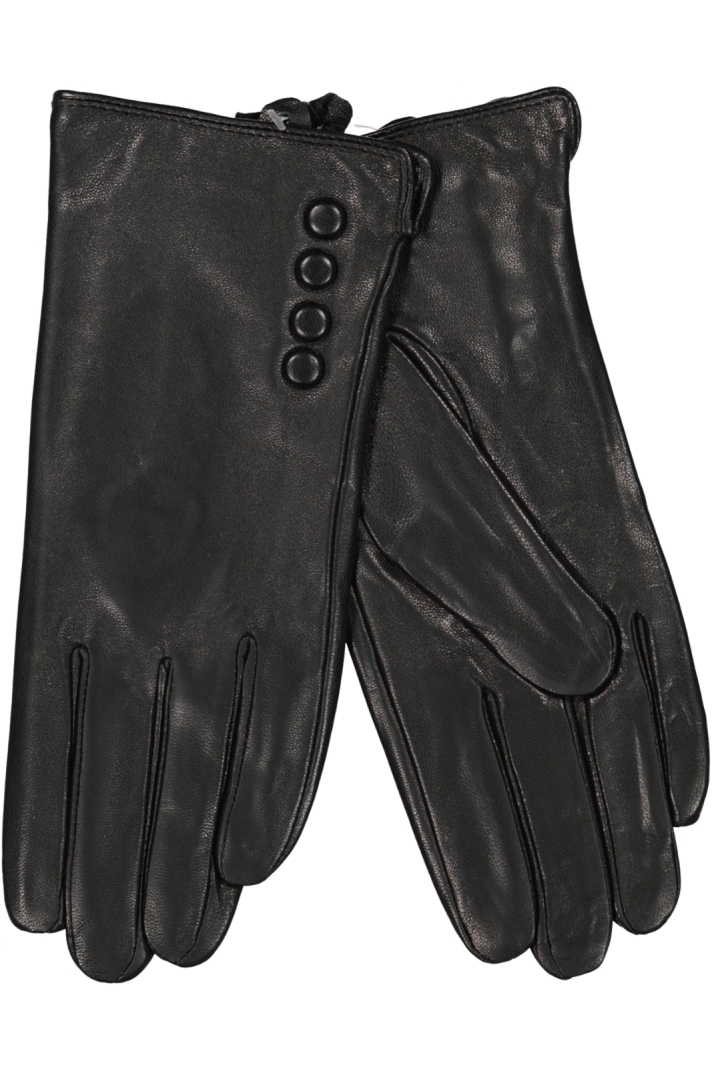 Fingerhandske Button Skinn