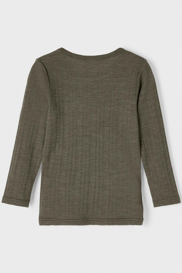 Nmmwang Wool Needle Ls Top Noos Xxii