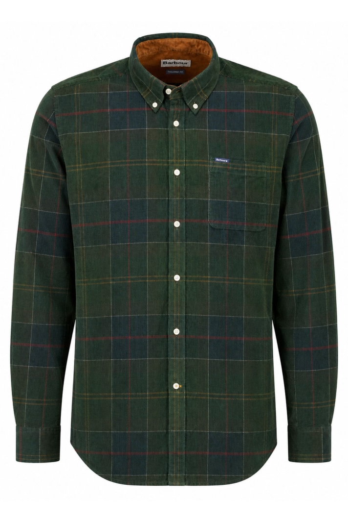 Barbour Blair Tailored Tartan Cord Shirt