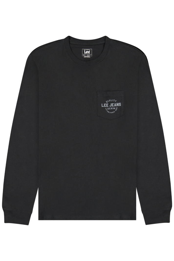 Ls Pocket Logo Tee