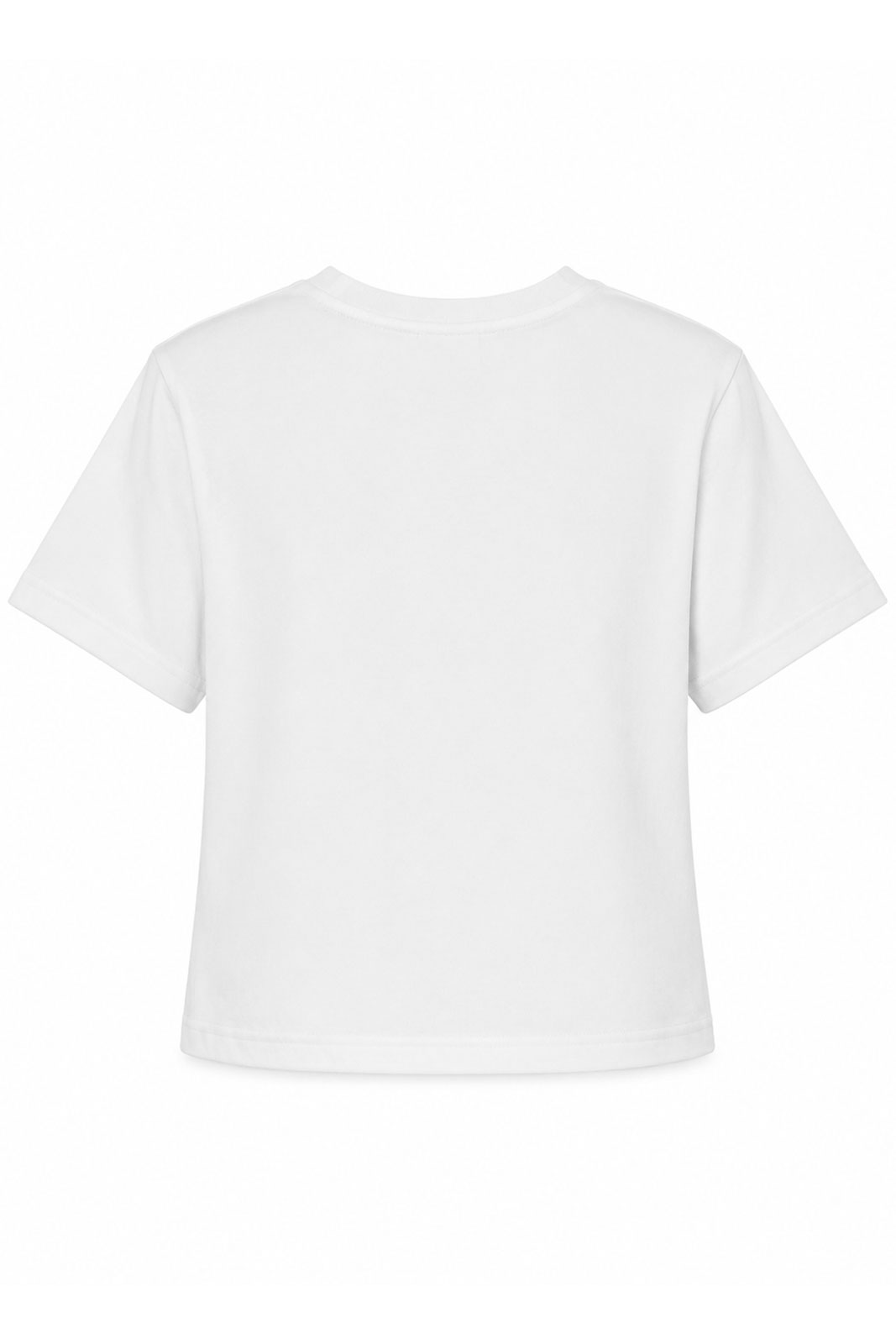 T-shirt Vadstena Spray Flowers White