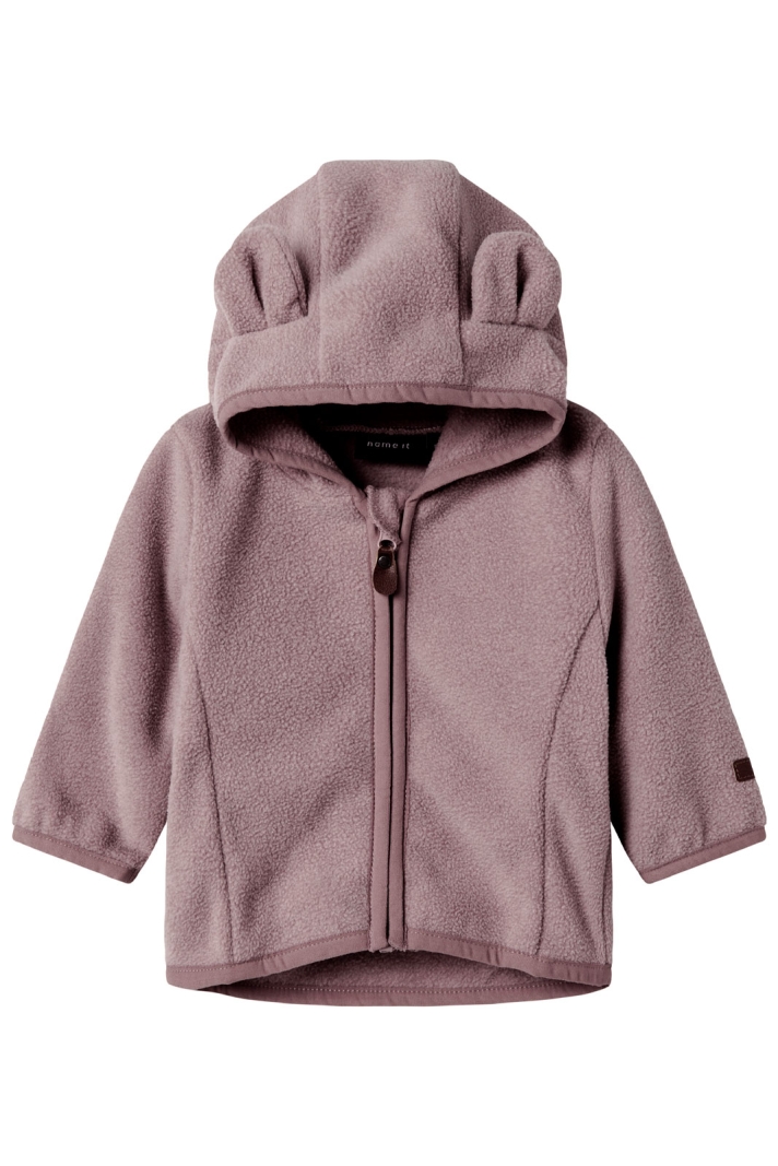 NBNMEEKO FLEECE JACKET MELANGE NOOS