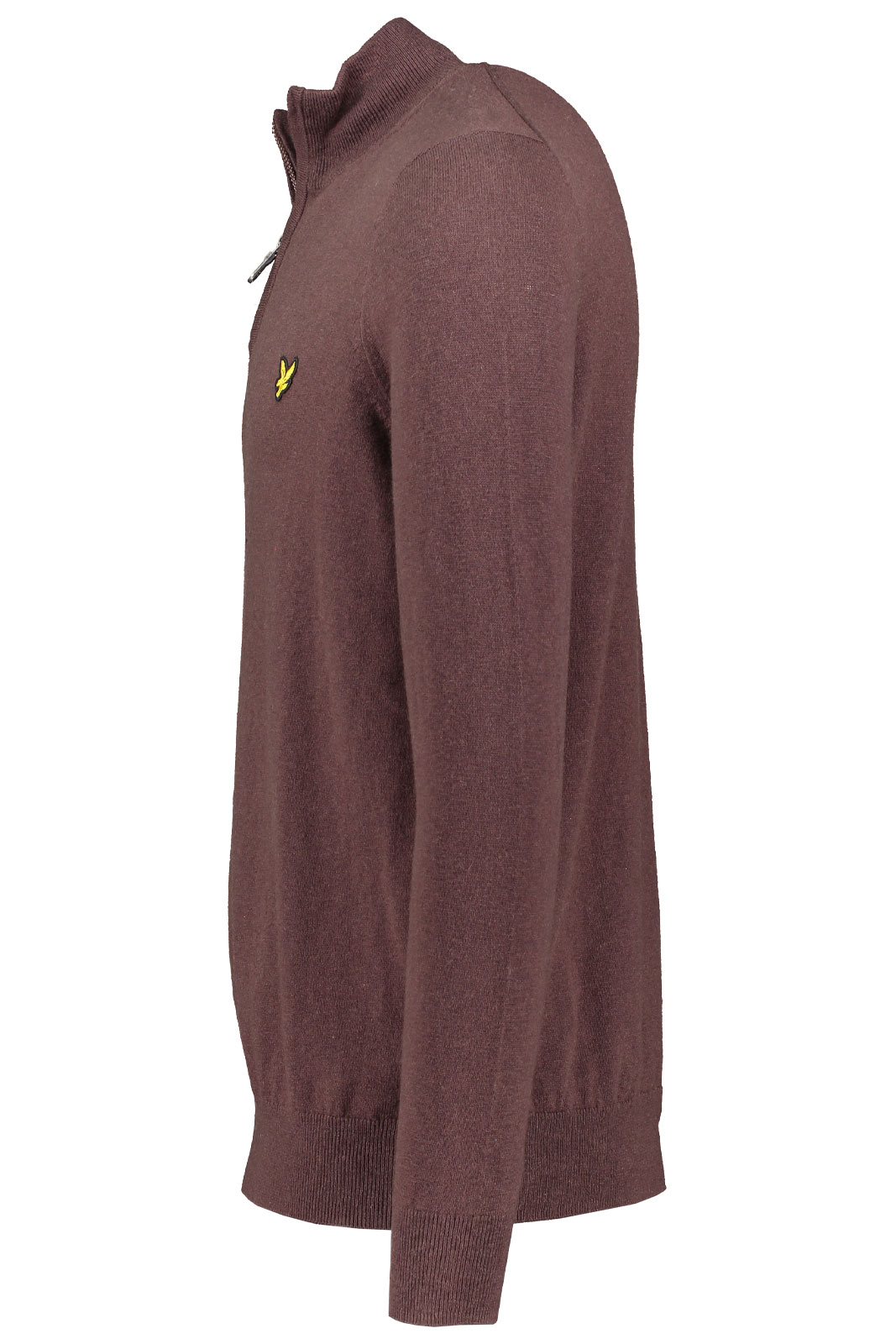 Cotton Merino Quarter Zip Jumper