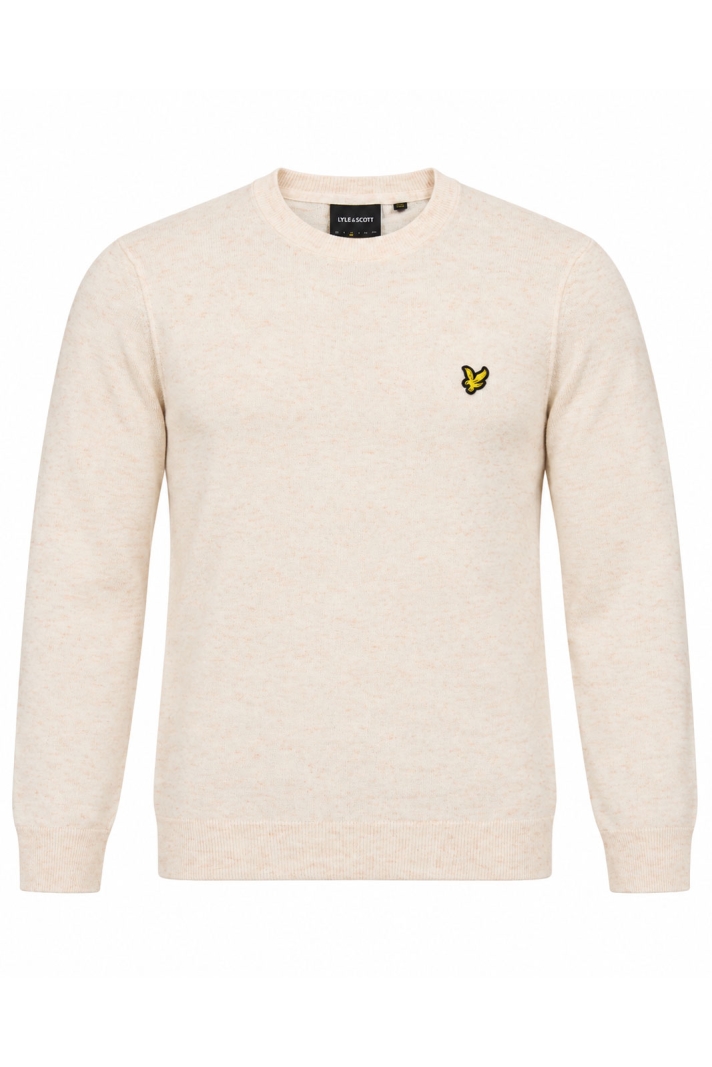 Lambswool Blend Crew Neck Jumper