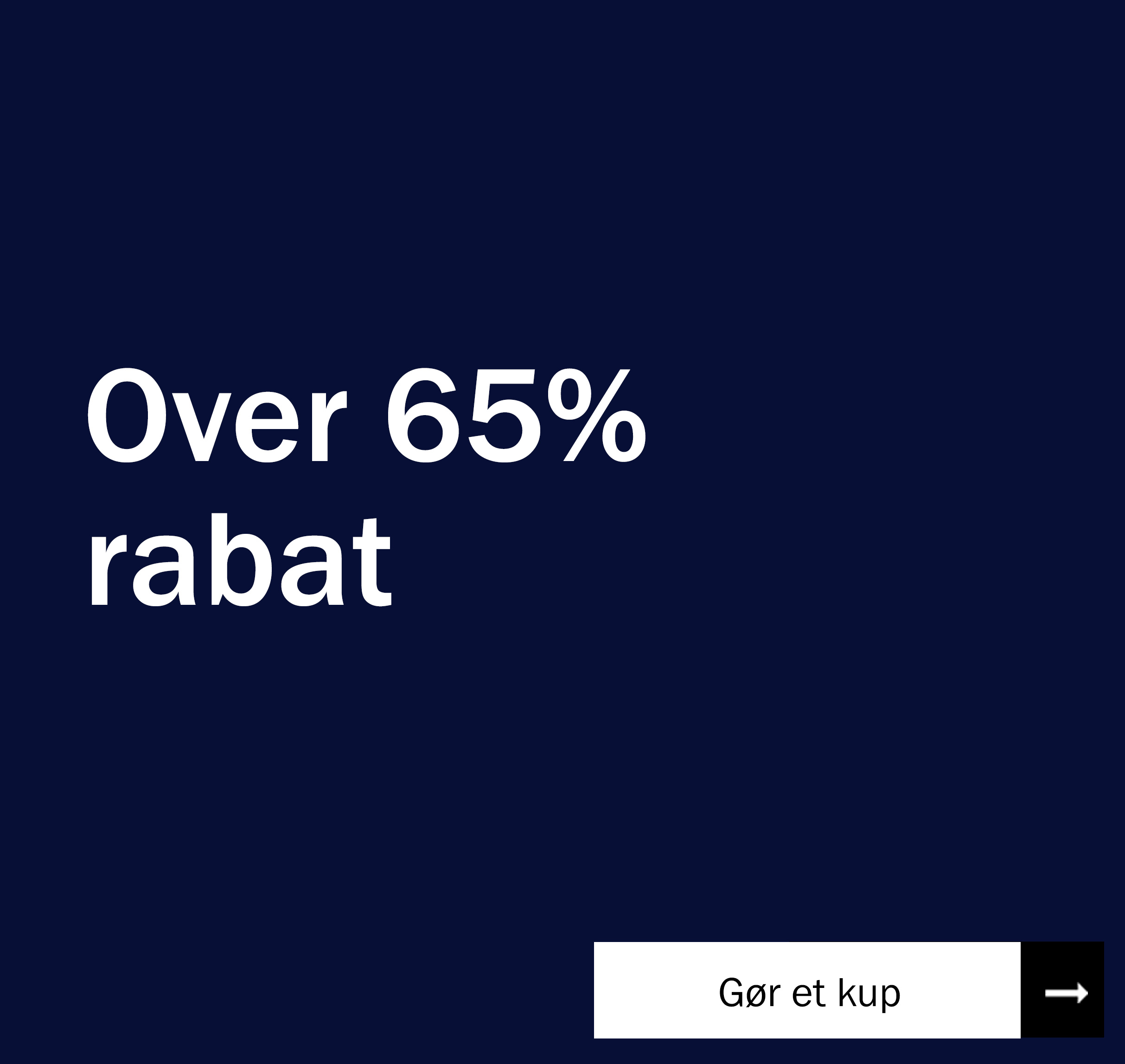 OVer 65% rabat