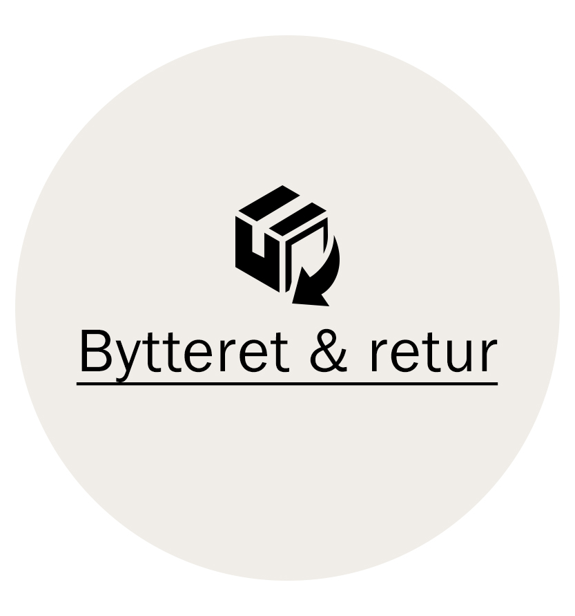 Bytte og returnering